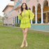 Glowy Burst Short Dress